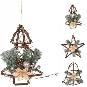 Vánoční dekorace Směs tvarů Vánoční Baňky 0 cm 1 ks