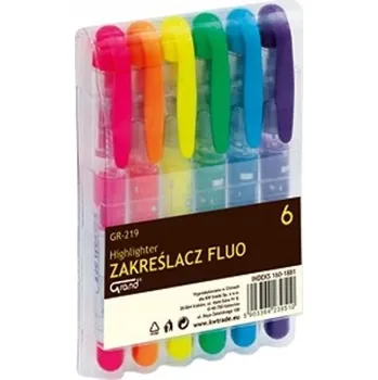 Zvýrazňovač Zvýrazňovač Grand Multicolor 1 ks