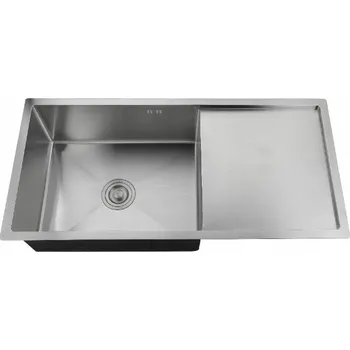 Nerezový dřez Nerezový dřez Satin 78x44 s odkapávačem + sifon