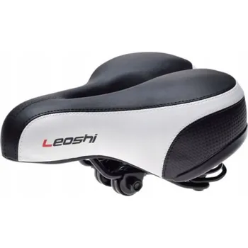 Sedlo na kolo LEOSHI SEDLO NA KOLO S PRUŽINAMI Černo-Bílé