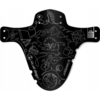 Blatník na kolo BLATNÍK NA KOLO PŘEDNÍ RIESEL DESIGN MUDGUARD SCHLAMM:PE JOURNEY FE-S095