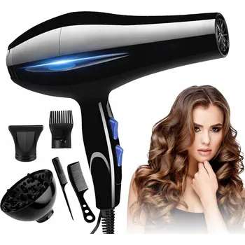 Fén Fén na vlasy 2300W PROFESIONÁLNÍ IONIZACE SILNÝ + NÁSTAVCE