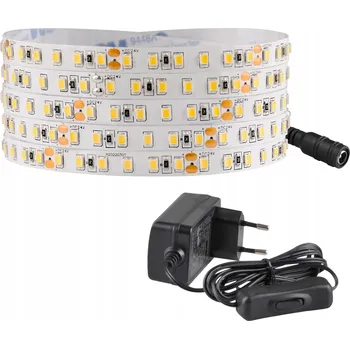 LED osvětlení LED pásek 3m s napájecím zdrojem, neutrální bílá, IP20
