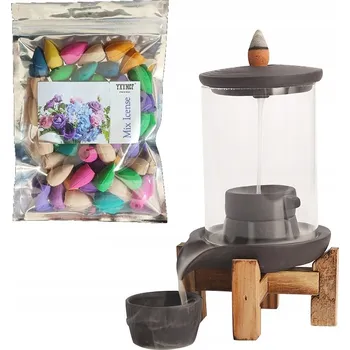 Aroma lampa KERAMICKÝ VODOPÁD Kadidlo + 50 NÁPLNÍ Aromalampa