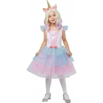 Karnevalový kostým 403364 KOSTÝM KOSTÝM PRINCEZNA JEDNOROŽEC 120/130 CM GODAN