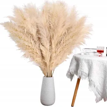 umělá květina 10 Ks Tráva Sušená ozdobná kytice 100CM do vázy