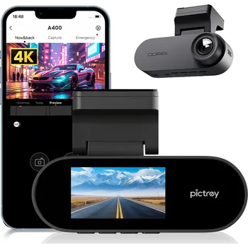 IP kamera DDPAI Pictrey A400 palubní kamera AUTOMOBILOVÁ UHD WIFI BT5.0