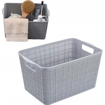 Odpadkový koš Univerzální koš plast šedý