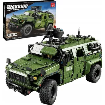 ostatní stavebnice STAVEBNICE Bojové Vozidlo Vojenské ZDALNĚ OVLÁDANÉ Auto na Dálkové Ovládání