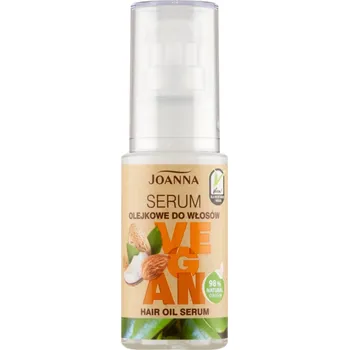 Vlasová regenerace JOANNA Vegan Vyživující olejové sérum na vlasy 25g