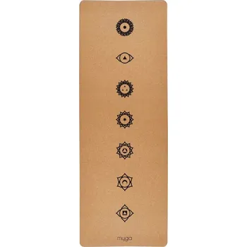 podložka na cvičení Podložka na jógu myga - Čakra 6mm XL