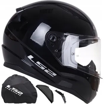 Helma na motorku Motocyklová přilba LS2 FF353 RAPID II černá lesklá velikost S ECE R22-06