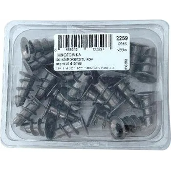 Hmoždinka Hmoždinka do sádrokartonu kov. 2259 (25ks) plast.obal