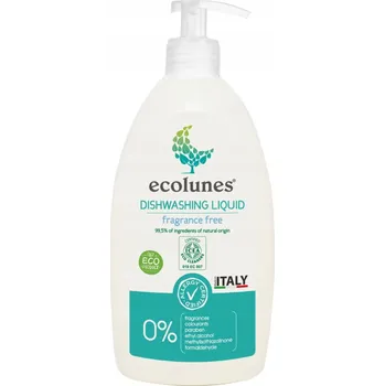 Hypoalergenní prostředek na mytí nádobí bez vůně 500 ml ECOLUNES
