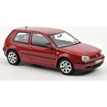 autíčko Norev Volkswagen Golf 2002 Red 188573