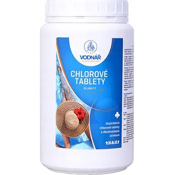 Bazénová chemie Chlorové tablety Vodnář 1 kg 1 l