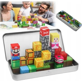 ostatní stavebnice MINI Magnetické Stavebnice Mini Tiles – 35 dílků