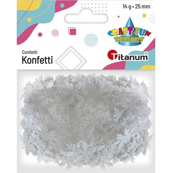 Konfeta Konfety sněhové vločky 14g