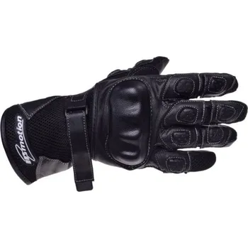 Moto rukavice MOTOCYKLOVÉ RUKAVICE INMOTION ČERNÉ ZESÍLENÉ XL