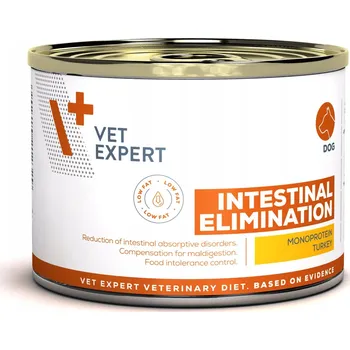 Krmivo pro psa VetExpert Intestinal Elimination Low Fat 200g Vlhké Krmivo pro Psa na Trávení