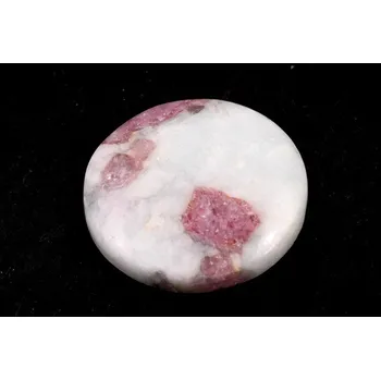 Přírodní kámen Kabošon Růžový Turmalín č.7370 (31x7mm)