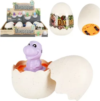 Figurka Dinosaurus ve vajíčku na kolečkách