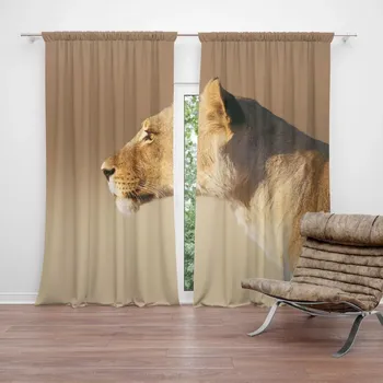 Závěs Sablio Závěs Lvice 2: 2ks 140x250cm