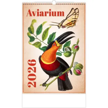 Kalendář Helma365 Nástěnný kalendář Aviarium 2026