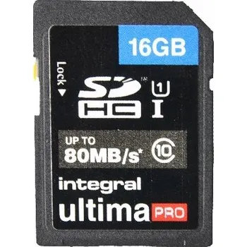 Paměťová karta Paměťová karta SDHC Integral 16 GB