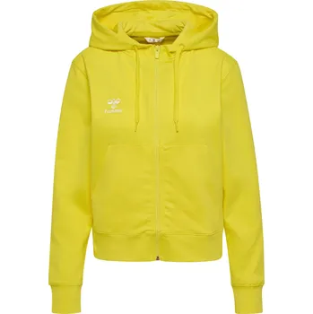 Dámská mikina HUMMEL Dámská mikina s kapucí Hummel Go 2.0 ŽLUTÁ