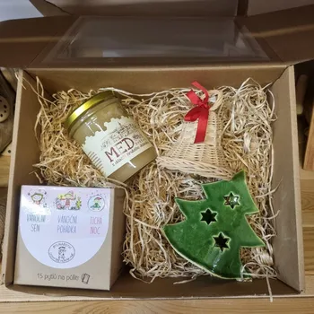 Dárková krabička pro vánoční pohodu