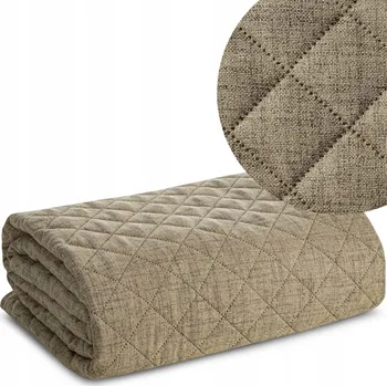 Přehoz na lůžko Přehoz na postel Eurofirany polyester 220 cm x 240 cm béžový