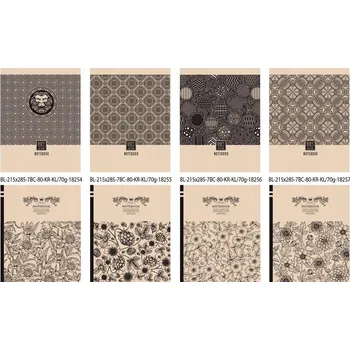 Zápisník Notes A4 Fresh vícebarevný