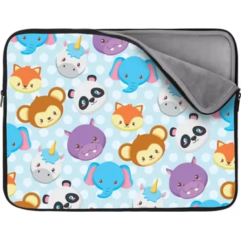pouzdro na notebook Sablio Obal na notebook Zoo pro děti - 17"