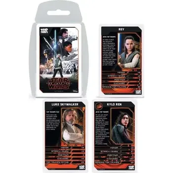Desková hra Karetní hra Top Trumps Star Wars: Poslední z Jediů