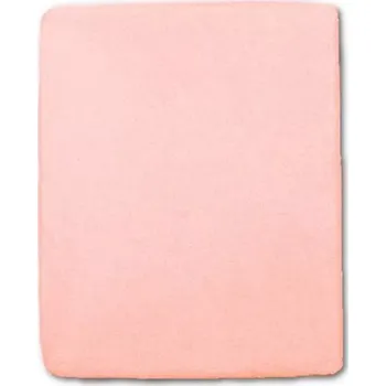 Prostěradlo Nepromokavé froté prostěradlo 120 × 60 růžové
