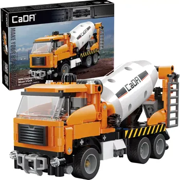 ostatní stavebnice Stavebnice CaDA betonářský vůz – míchačka betonu, 368 dílků