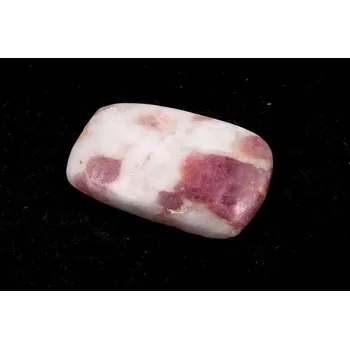 Přírodní kámen Kabošon Růžový Turmalín č.7378 (30x19x6mm)