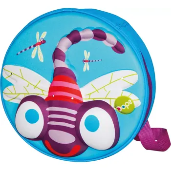 Dětský batoh Kulatý dětský batoh s motivem vážky 36 cm
