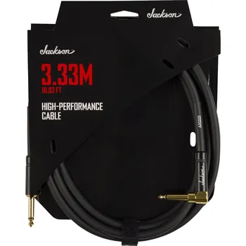 Audio kabel Jackson High Performance Cable 3.33 m, Black + prodloužená záruka 3 roky