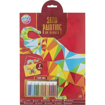 omalovánky Malování pískem podle čísel - Slon