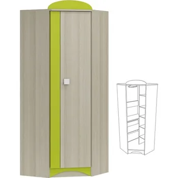 Dětská skříň Rohová skříň N27 - Nela