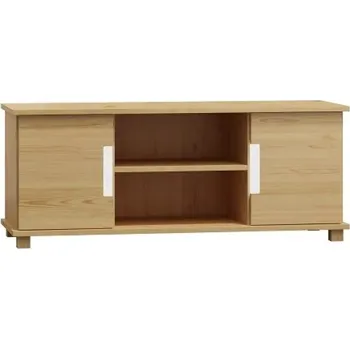 Televizní stolek TV stolek z masivu borovice Thorax 160/55/42 cm