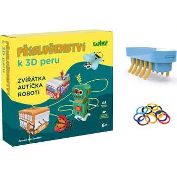 kreativní sada Wiky kreativita Běžící zvířátka pro 3D pero WIKY – český obal