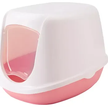 Toaleta pro kočku Savic Duchesse toaleta pro kočky 44x35x32cm růžová