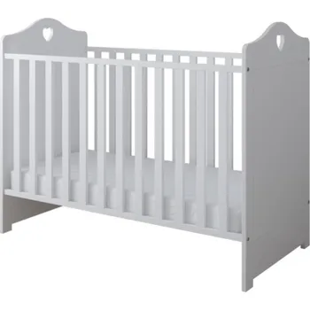 Dětská postýlka Postýlka 120/60 cm Beáta - bílá - 2v1