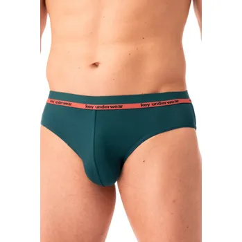 Slipy PÁNSKÉ SLIPY MPP 286 B25 černo-zelená M