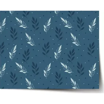 Plakát Sablio Plakát Modré klásky - 60x40 cm