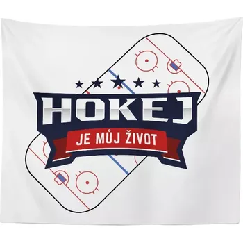deka Sablio Deka Hokej je můj život: 150x120 cm