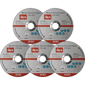 Brusný kotouč DEMA Řezný kotouč na kov 125x1,0x22,2 mm, 5 ks